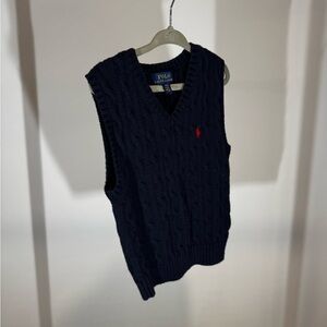 Polo by Ralph Lauren Toddler Navy Sweater Vest
